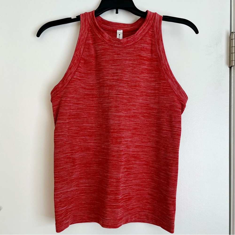 Athleta Renew Racerback Heather Tank M/L